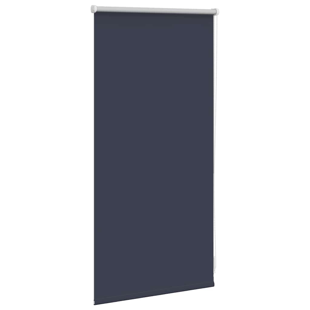 Tenda a rullo oscurante 44,4x100 cm Larghezza tessuto 40 cm Blu marino