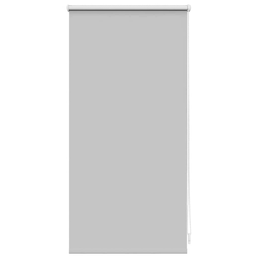 Tenda a rullo oscurante 44,4x100 cm Tessuto Larghezza 40 cm Grigio