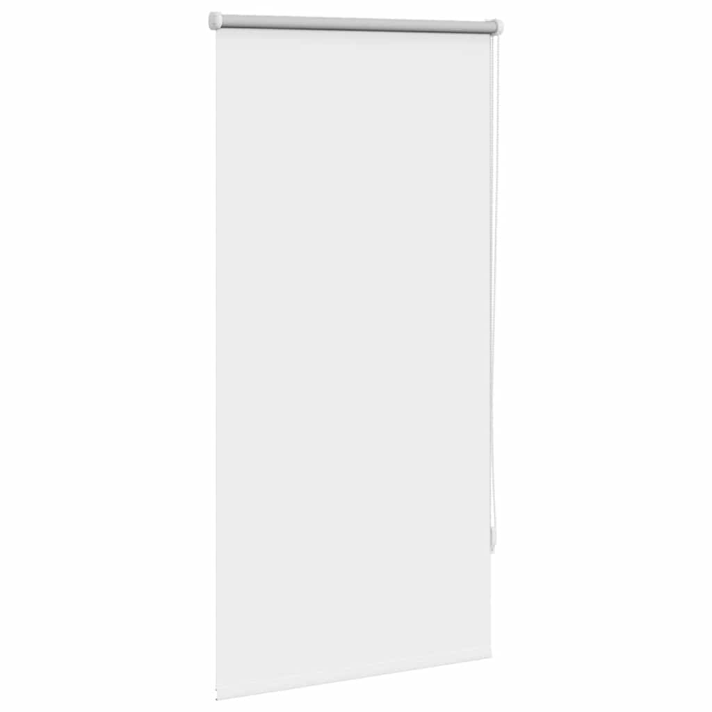 Tenda a rullo oscurante 64,4x120 cm Tessuto Larghezza 60 cm Bianco