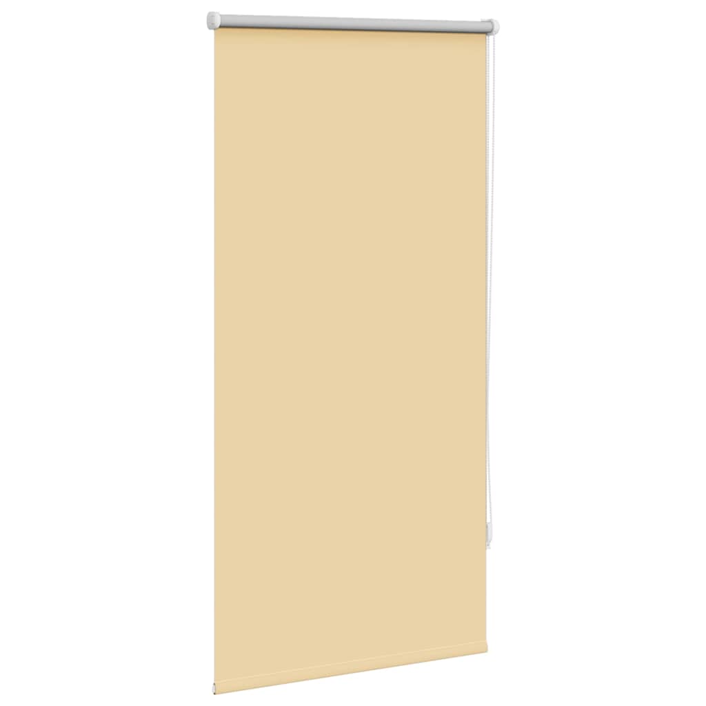 Tenda a rullo oscurante 64,4x120 cm Tessuto Larghezza 60 cm Beige