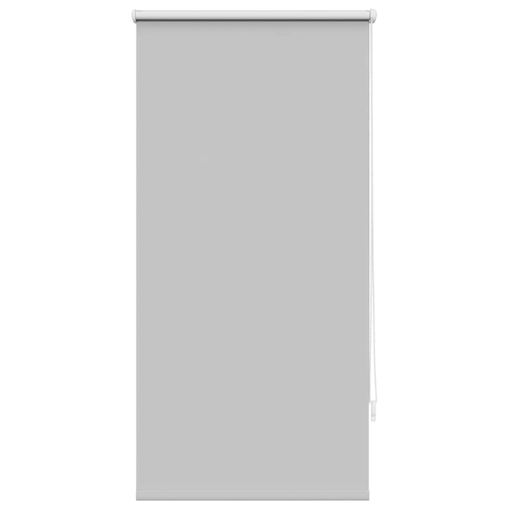 Tenda a rullo oscurante 64,4x120 cm Tessuto Larghezza 60 cm Grigio