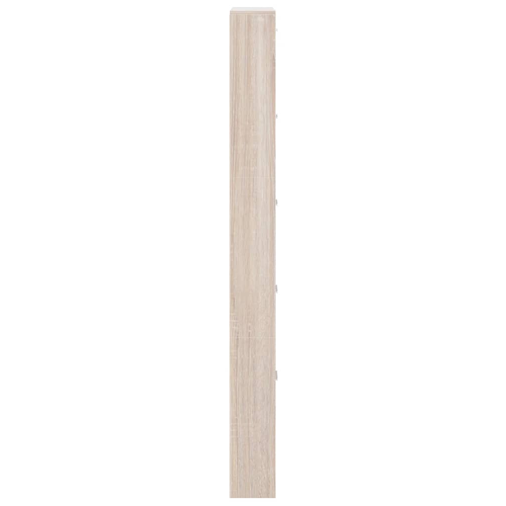 Scarpiera in Legno Effetto Rovere con 5 Scomparti
