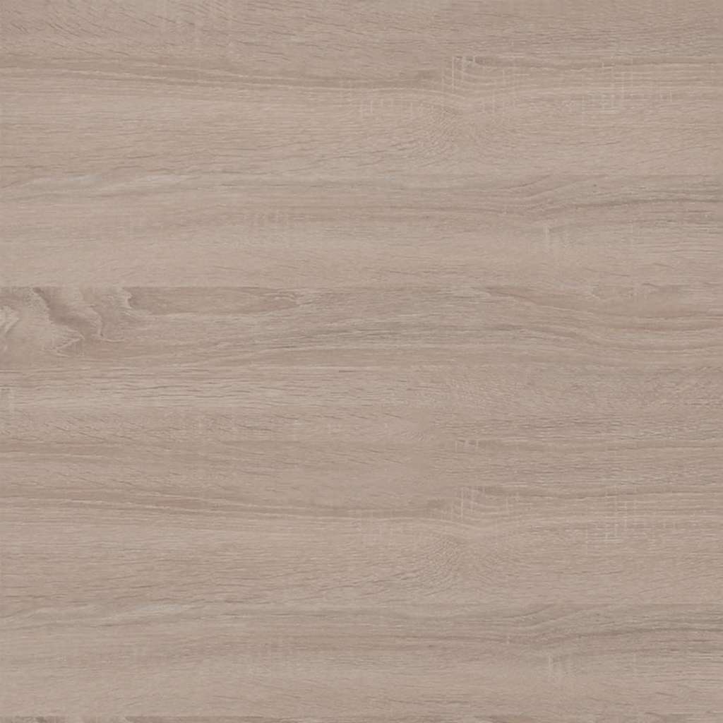 Scarpiera con 1 Cassetto e Mensola Vetro Sopra in Legno Rovere