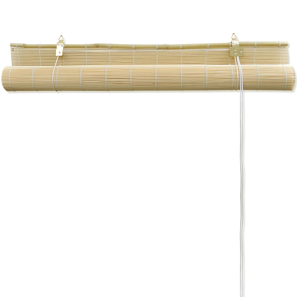 Tende a Rullo in Bambù Naturale 120x220 cm