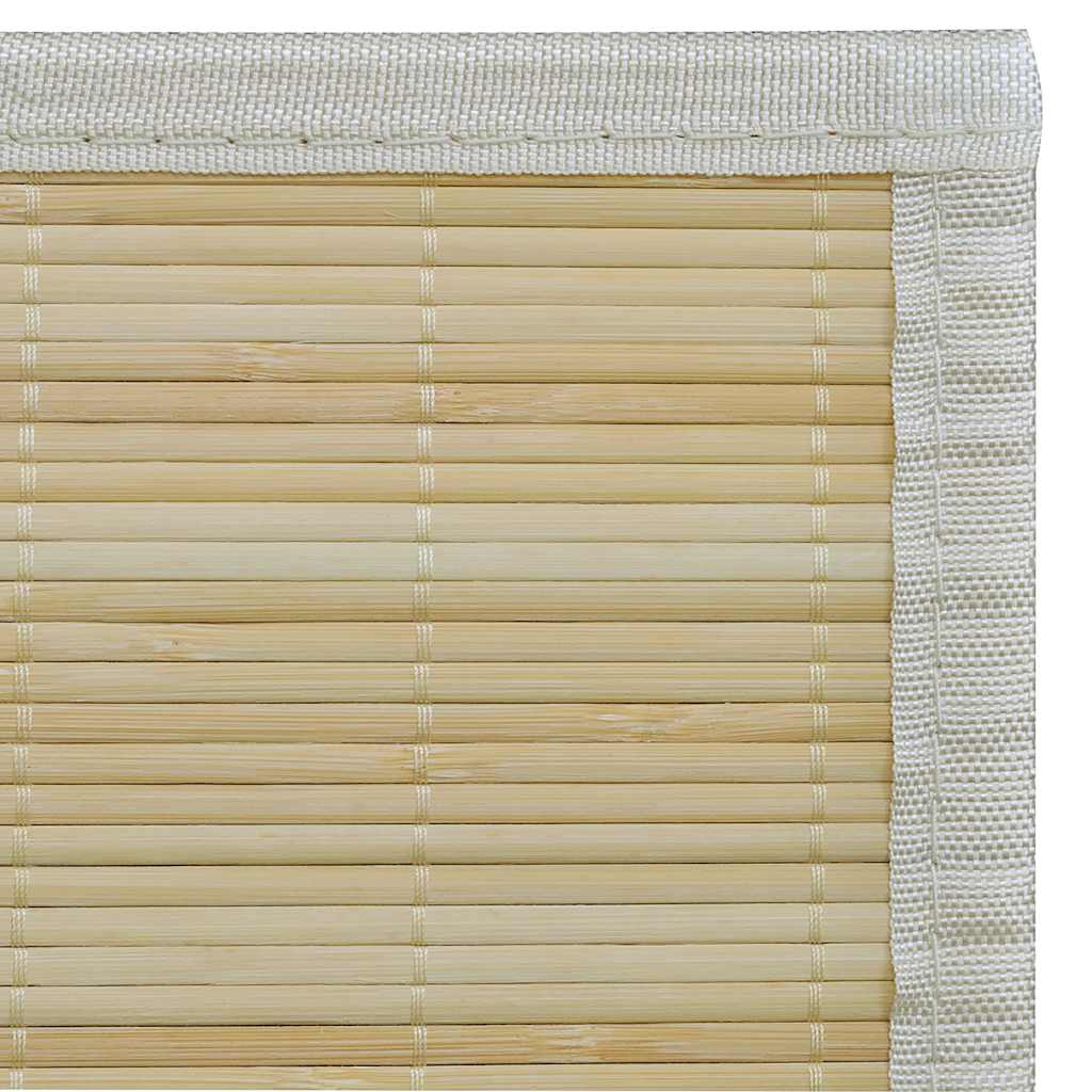 Tappeto Rettangolare in Bambù Naturale 120 x 180 cm