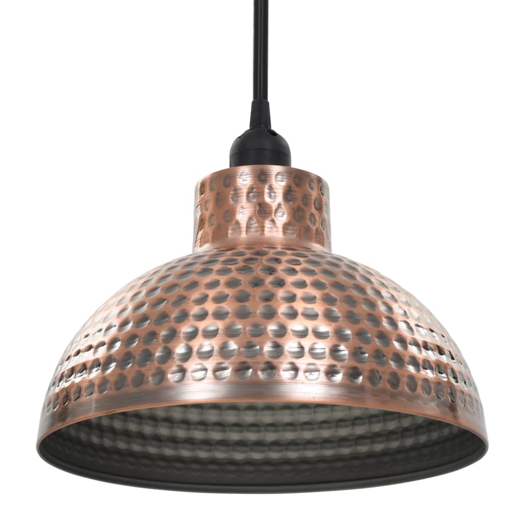 Lampadari 2 p Semisferici Color Rame