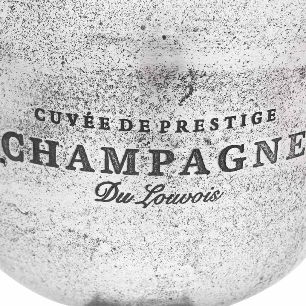 Trofeo Coppa di Champagne Refrigeratore Alluminio Argento