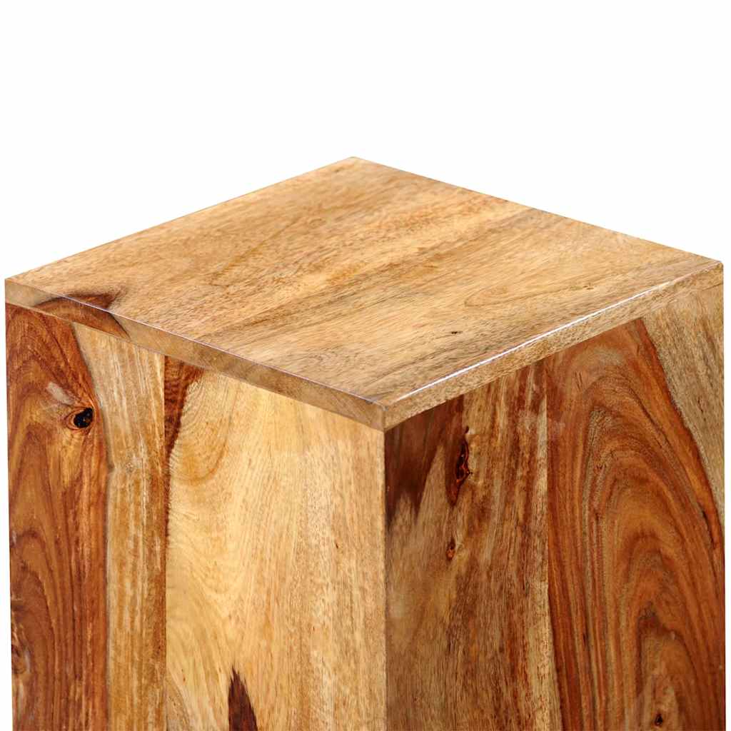 Supporti per Piante 3 pz in Massello di Acacia Marrone