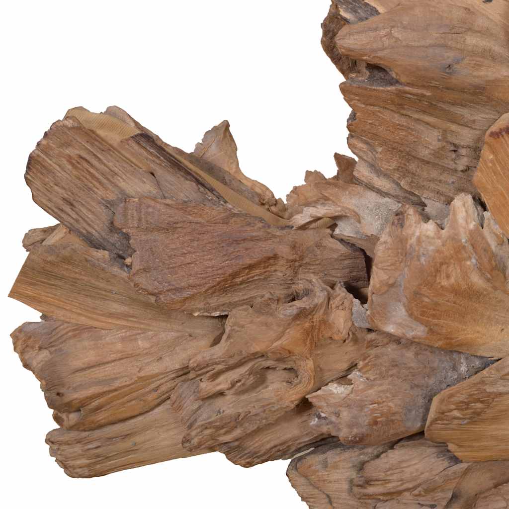 Scultura di Pesce in Teak 40x12x57 cm