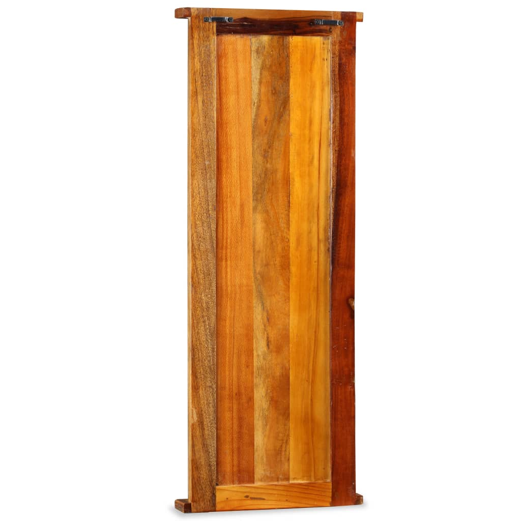 Appendiabiti 2 pz in Legno Massello di Recupero 38x100 cm