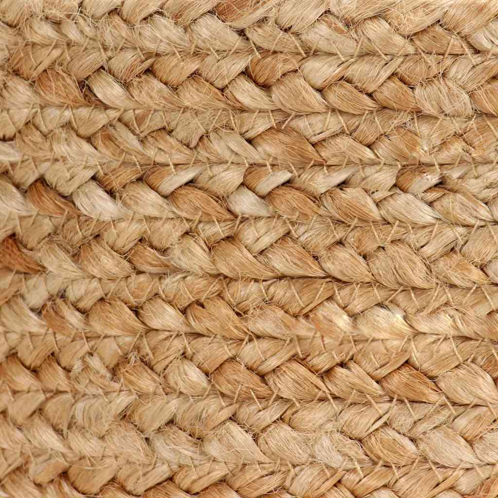 Set di Cesti Portaoggetti Artigianali 2 pz in Iuta Naturale