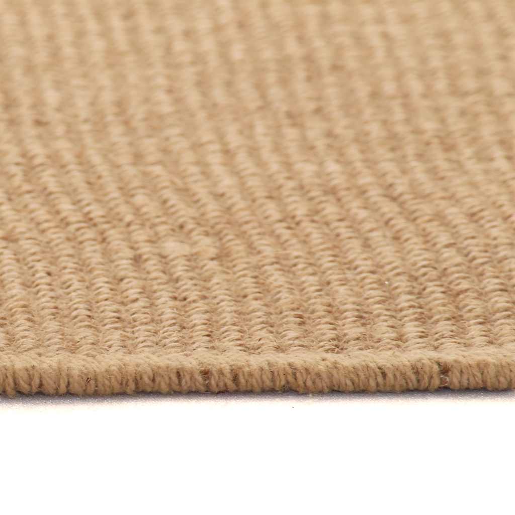 Tappeto di Iuta con Base in Lattice 70x130 cm Naturale