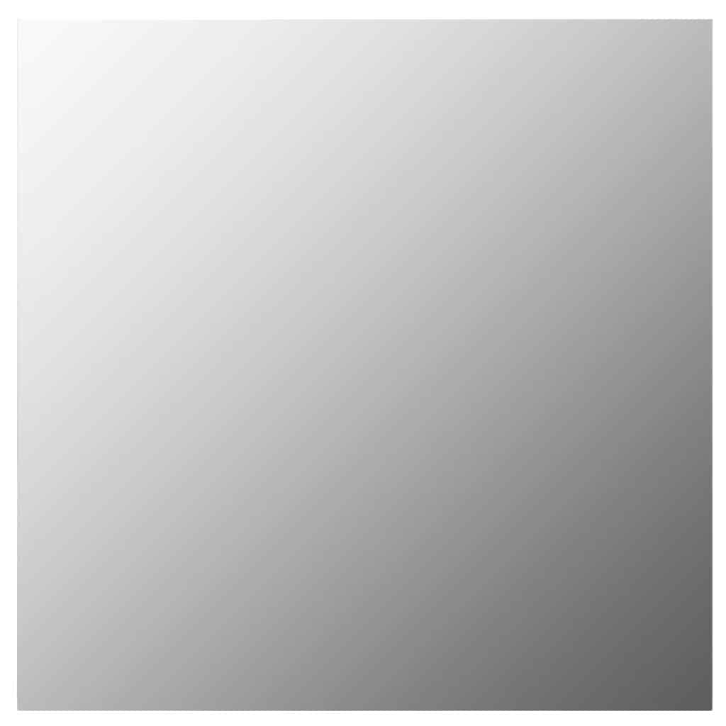 Specchio da Parete 60x60 cm Quadrato in Vetro