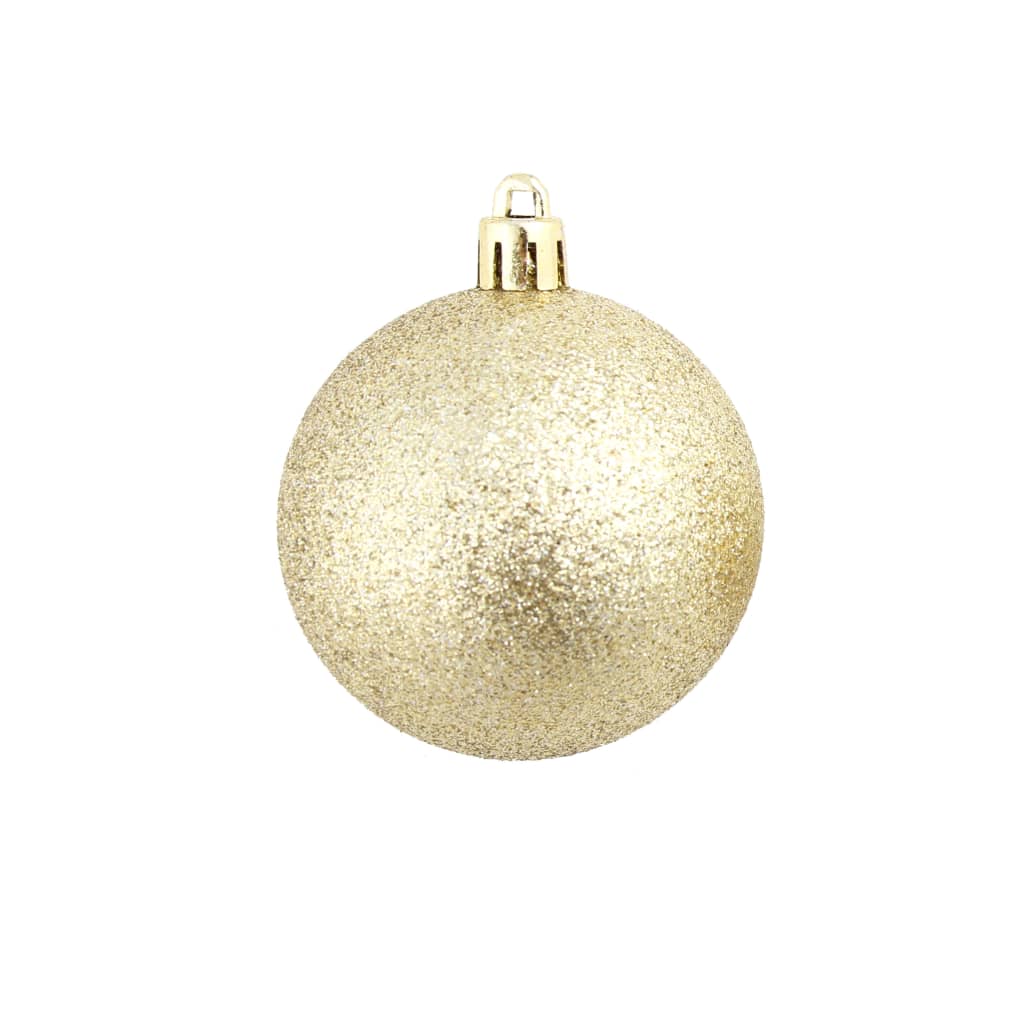 Set Palline di Natale 100 pz 3/4/6 cm Oro