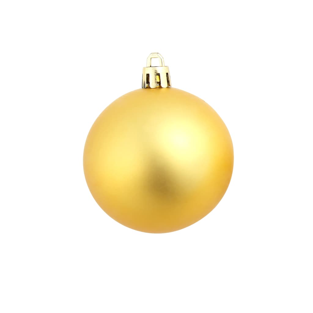 Set Palline di Natale 100 pz 3/4/6 cm Oro