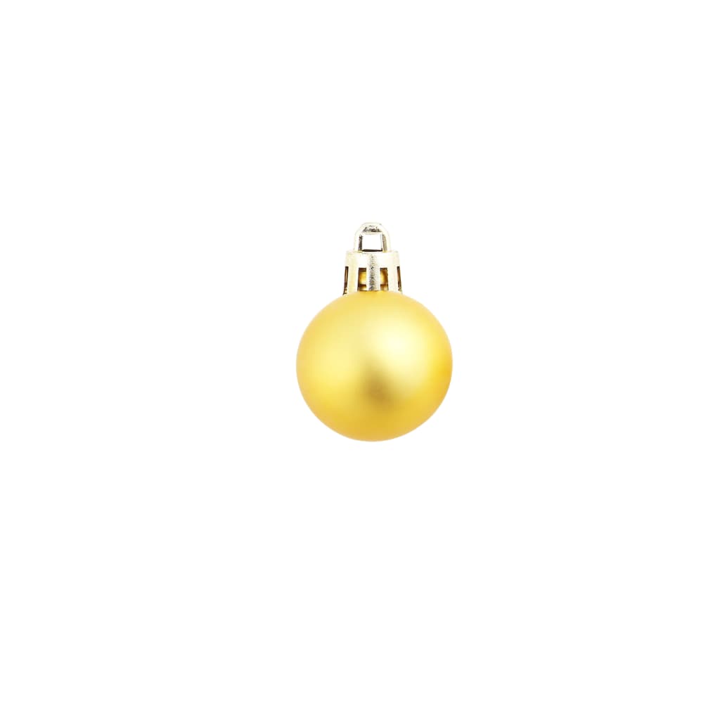 Palline di Natale 100 pz Rosso/Oro/Verde