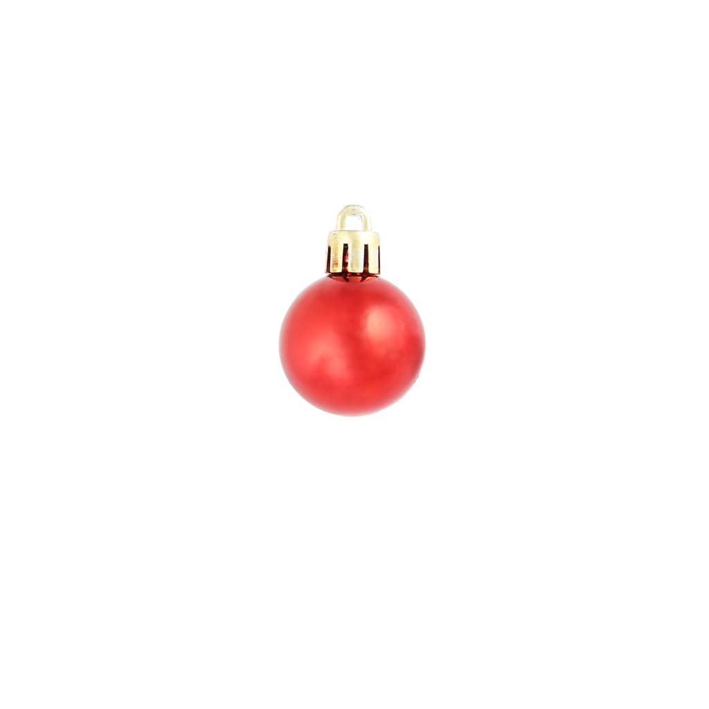 Palline di Natale 100 pz Rosso/Oro/Verde
