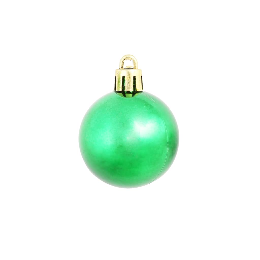 Palline di Natale 100 pz Rosso/Oro/Verde