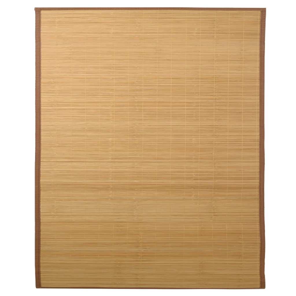 Tappeto in Bambù 160x230 cm Marrone
