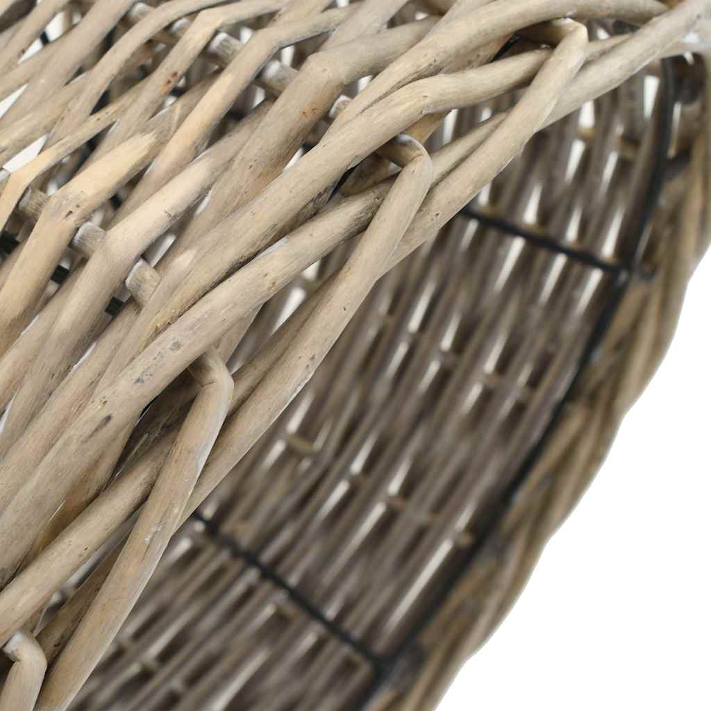 Paralume in Vimini 38x23 cm Naturale