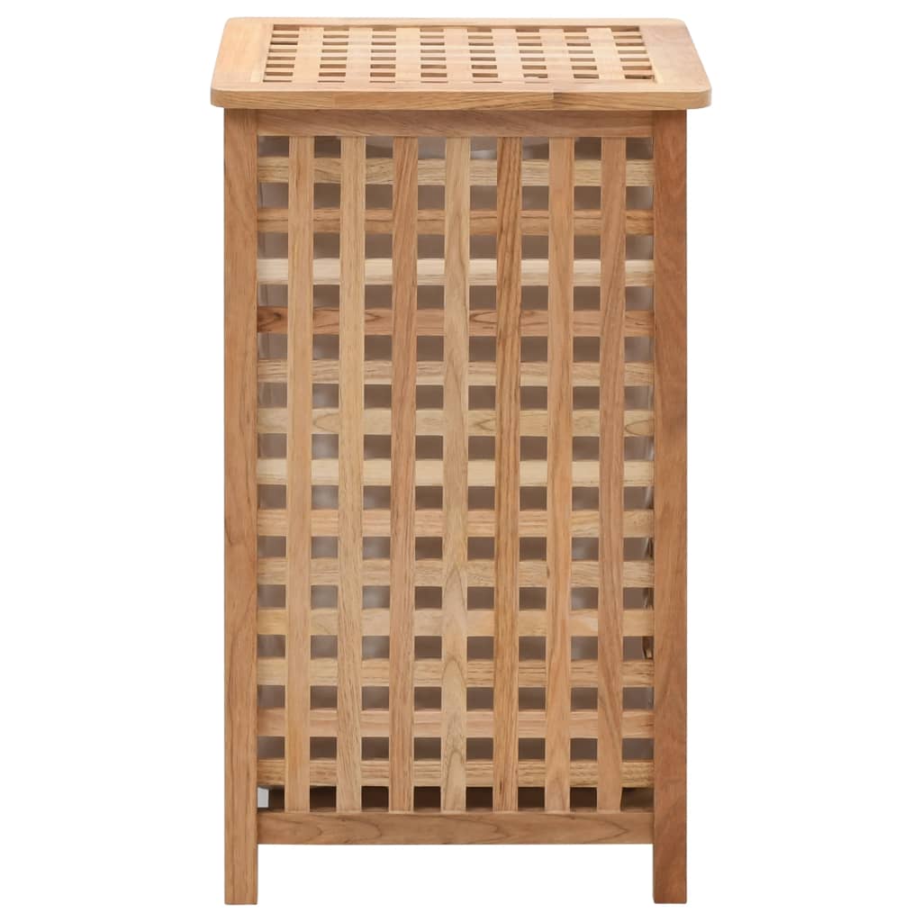 Portabiancheria 39x39x65 cm in Legno Massello di Noce