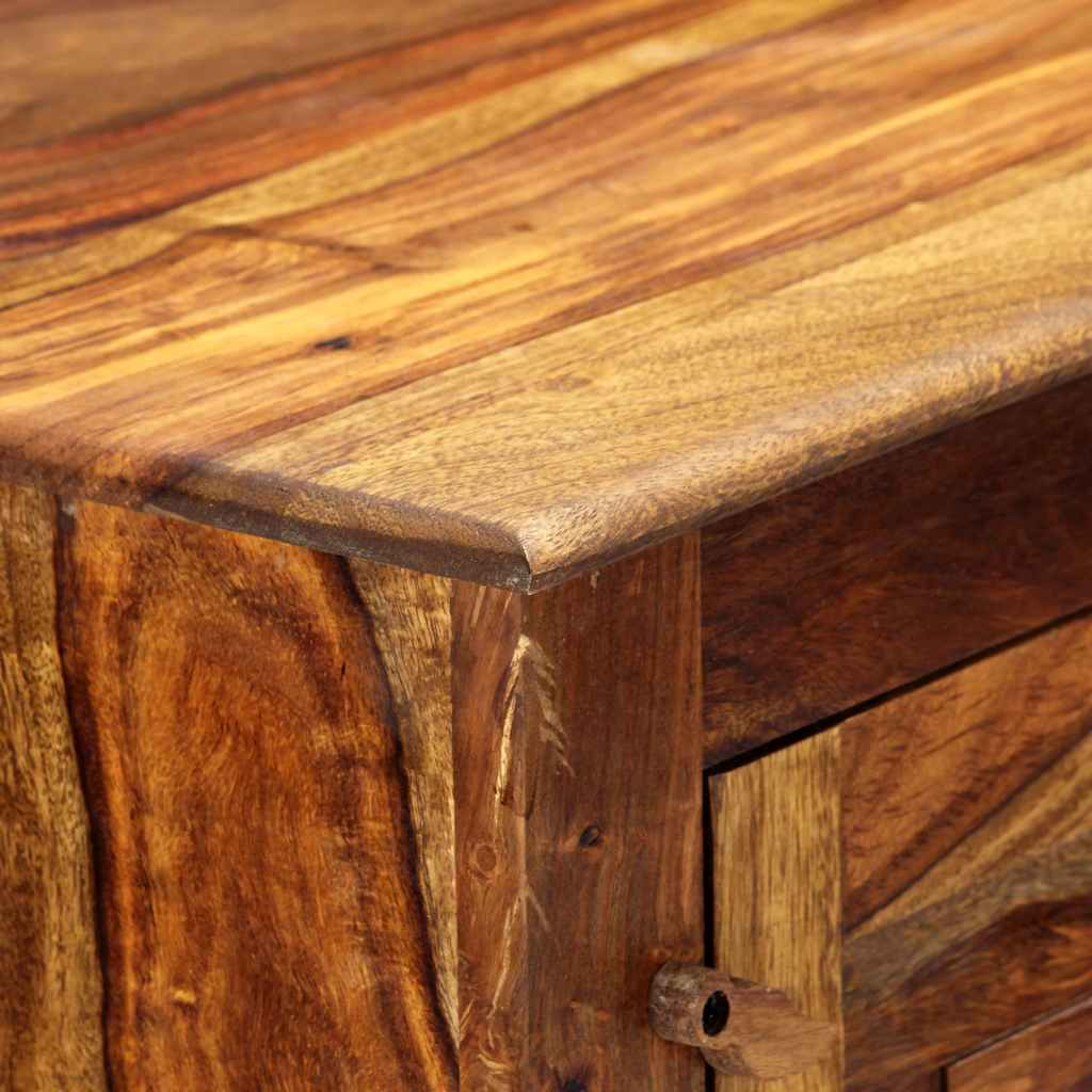Scarpiera 140x35x90 cm in Legno Massello di Acacia