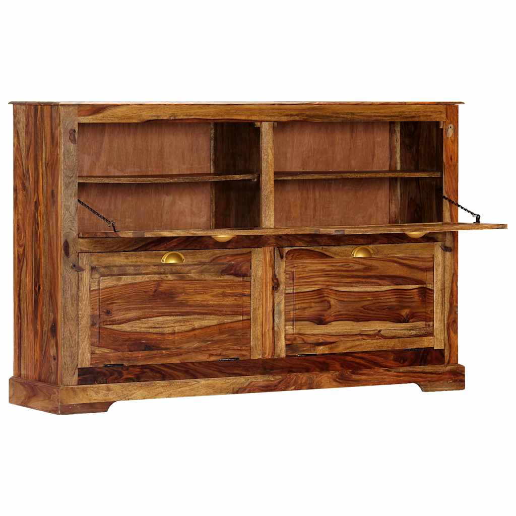 Scarpiera 140x35x90 cm in Legno Massello di Acacia