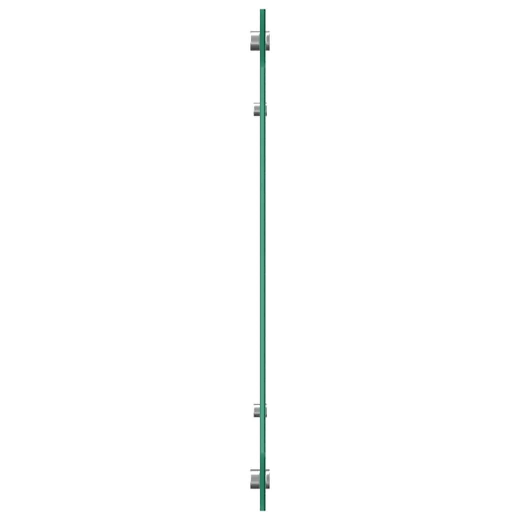 Paraschizzi per Cucina Trasparente 100x50 cm in Vetro Temperato