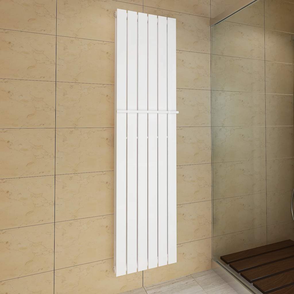 Termosifone porta asciugamani 465 mm +Radiatore bianco Doppio