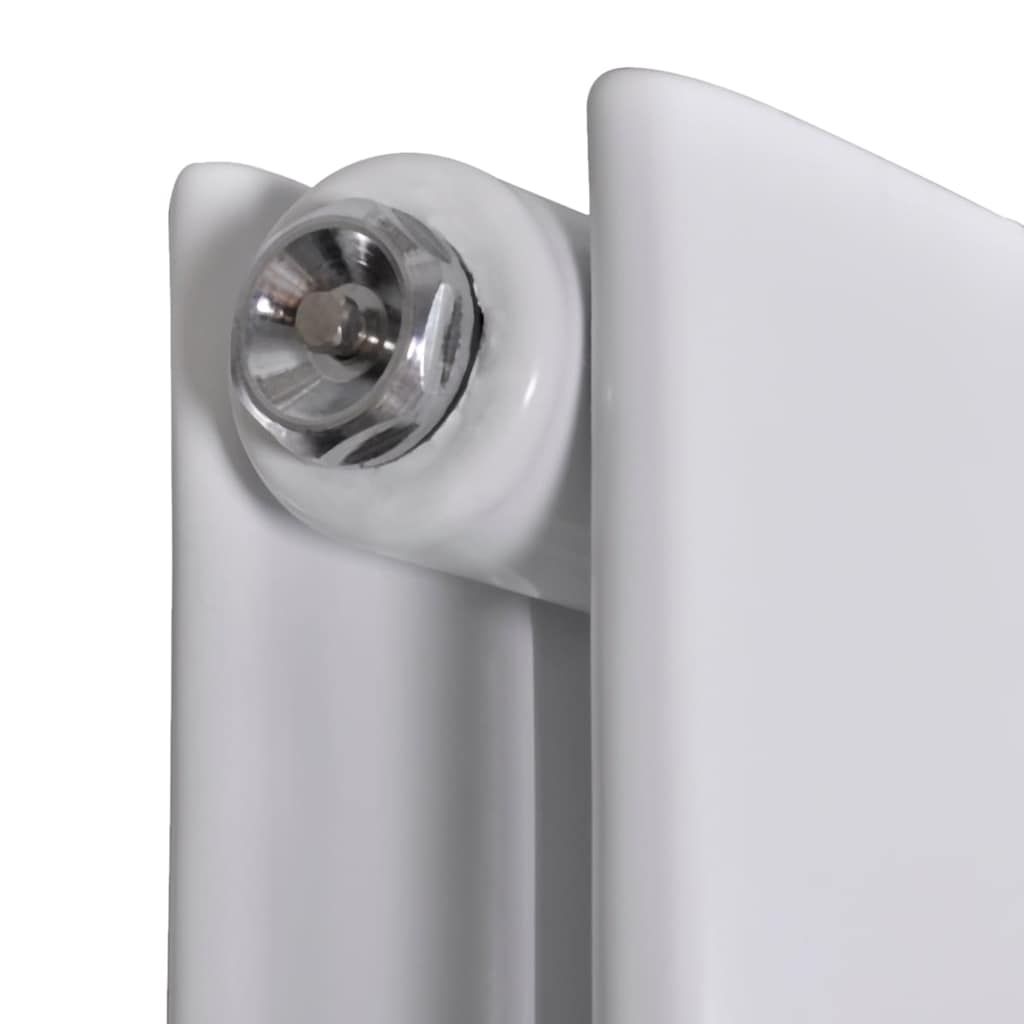 Termosifone porta asciugamani 465 mm +Radiatore bianco Doppio