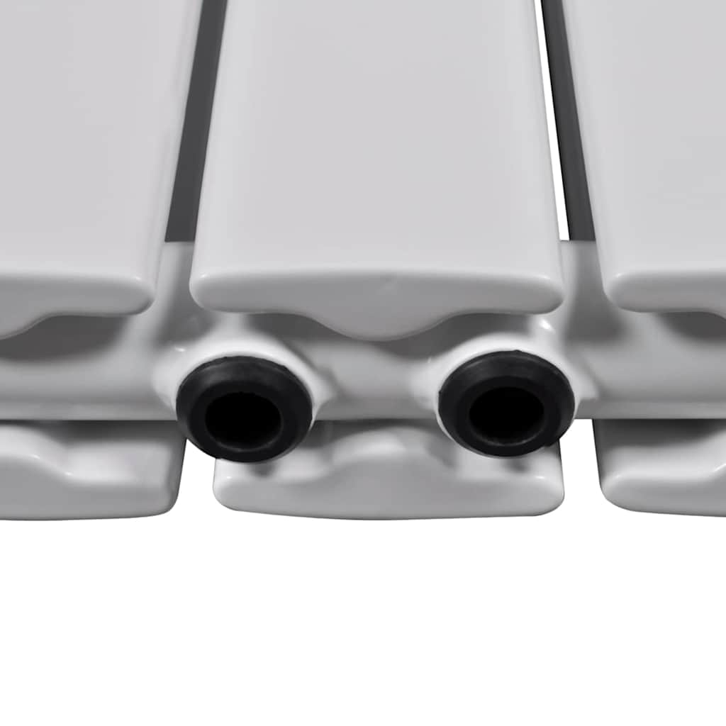 Termosifone porta asciugamani 465 mm +Radiatore bianco Doppio