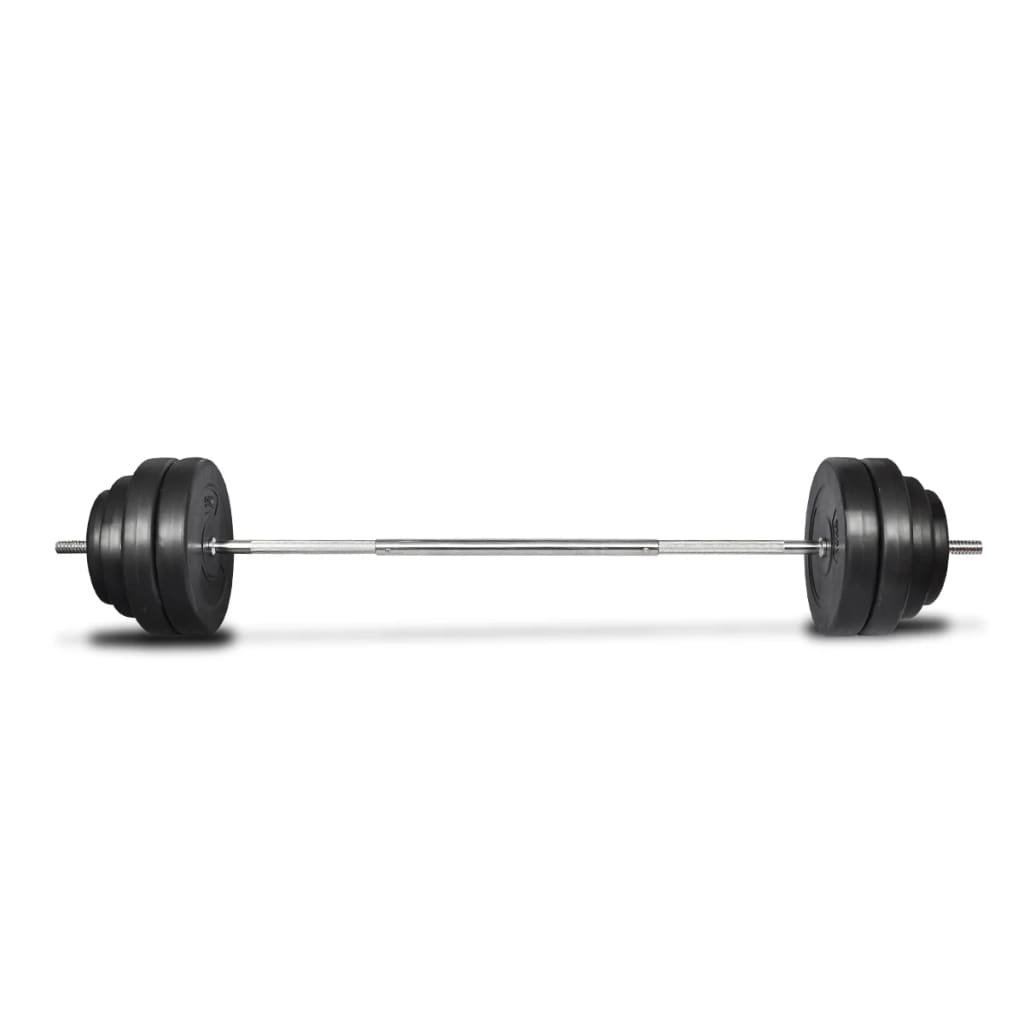 Set Palestra Casa Panca Pesi Pieghevole Bilanciere Manubri