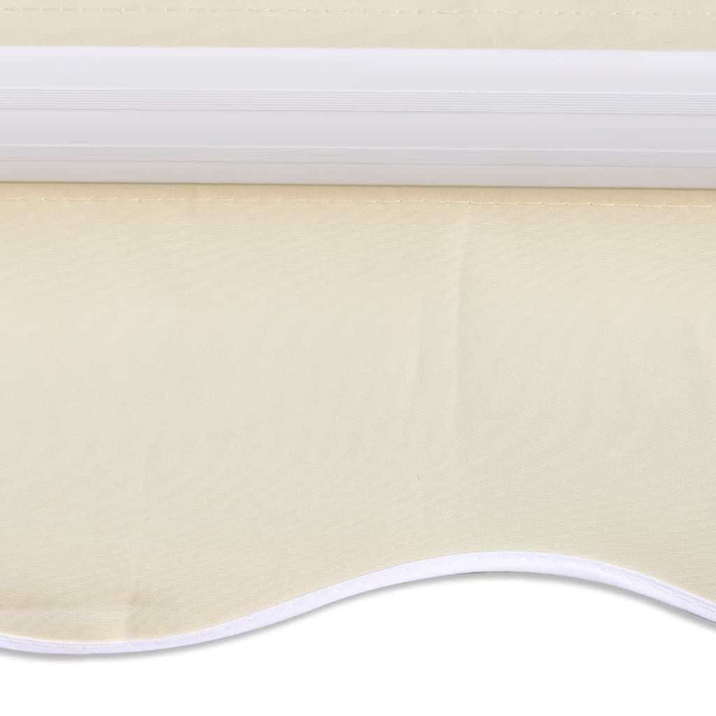 Tenda da Sole Pieghevole 600 cm Crema