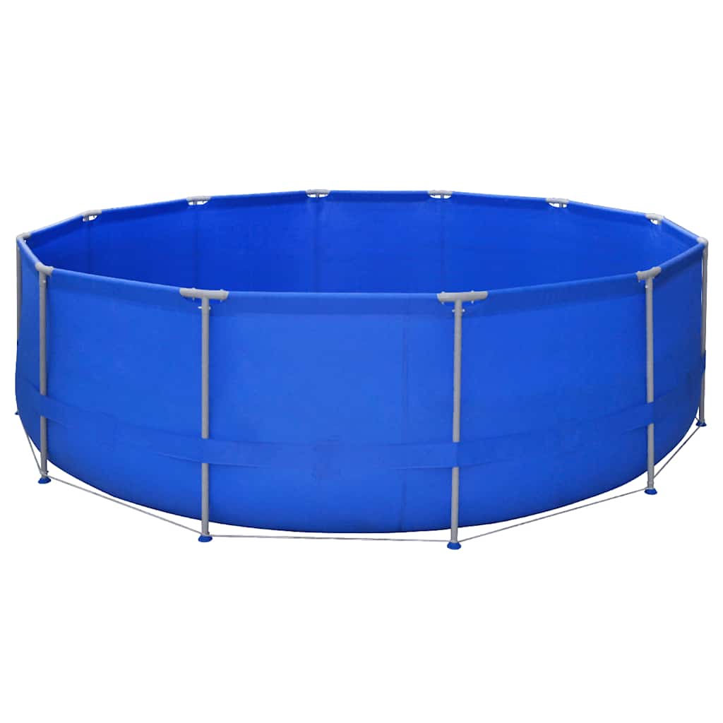 Piscina Rotonda 457 cm con Pompa con Filtro 800 gal / h