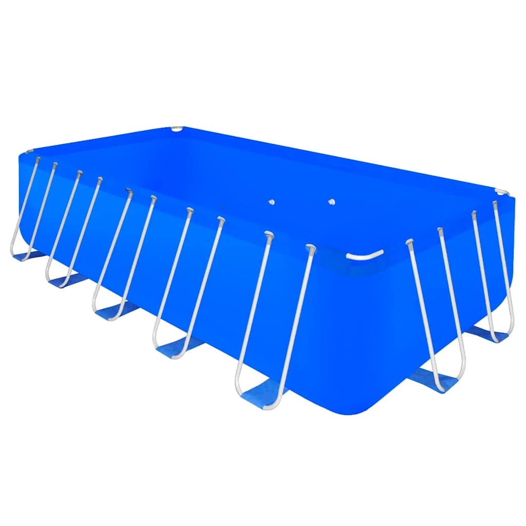 Piscina con Pompa in Acciaio 540 x 270 x 122 cm