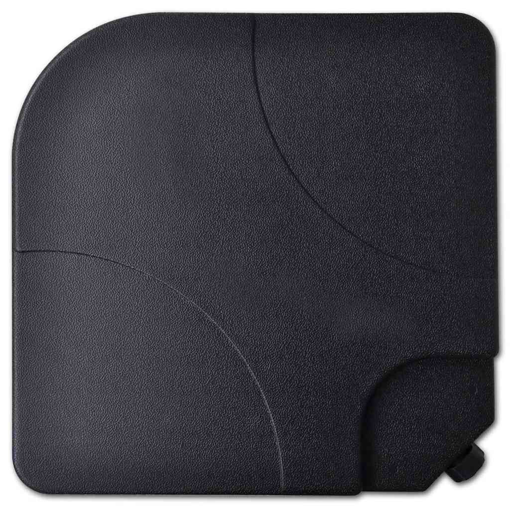 Ombrellone da Giardino Roma Alluminio con Base Portatile 3x3 m