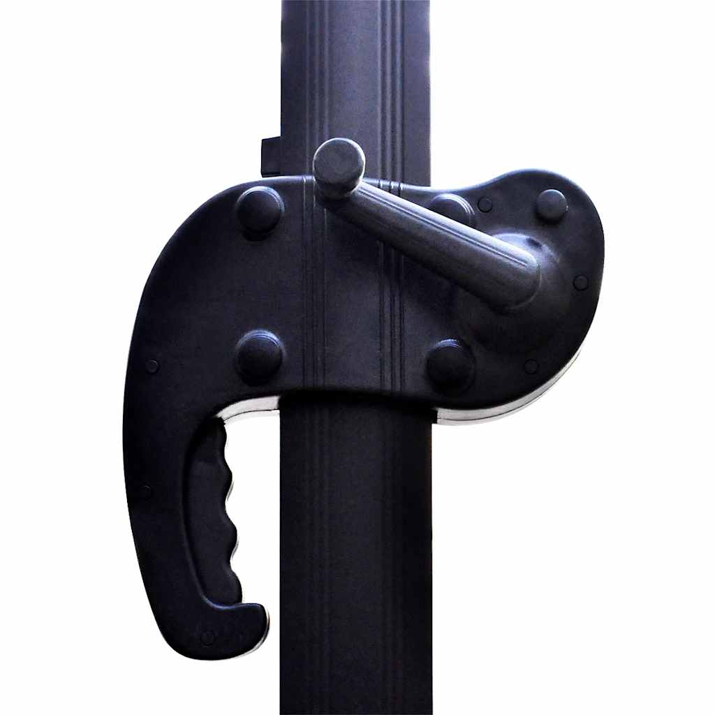 Ombrellone da Giardino Roma Alluminio con Base Portatile 3x4 m