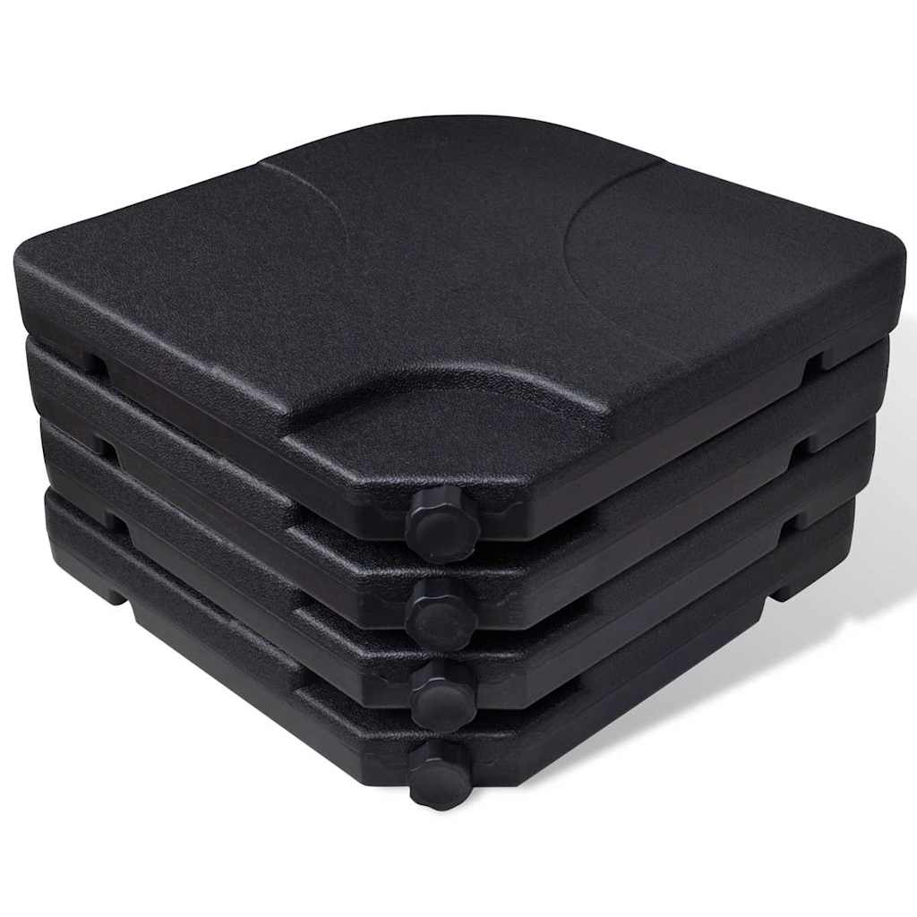 Ombrellone con Base Portatile 2,7x4,6 m in Alluminio Sabbia