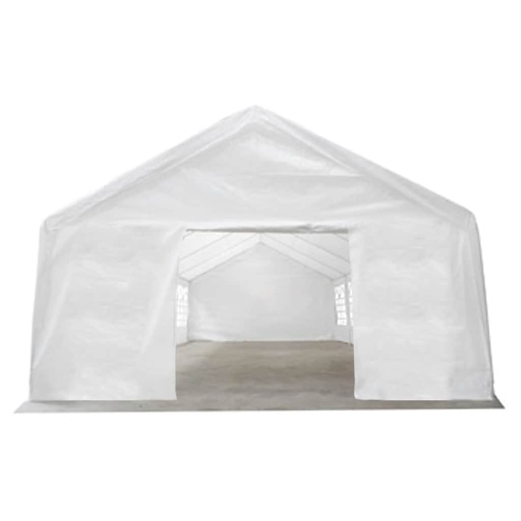 Tenda per Festa da Giardino Bianca 12 x 6 m