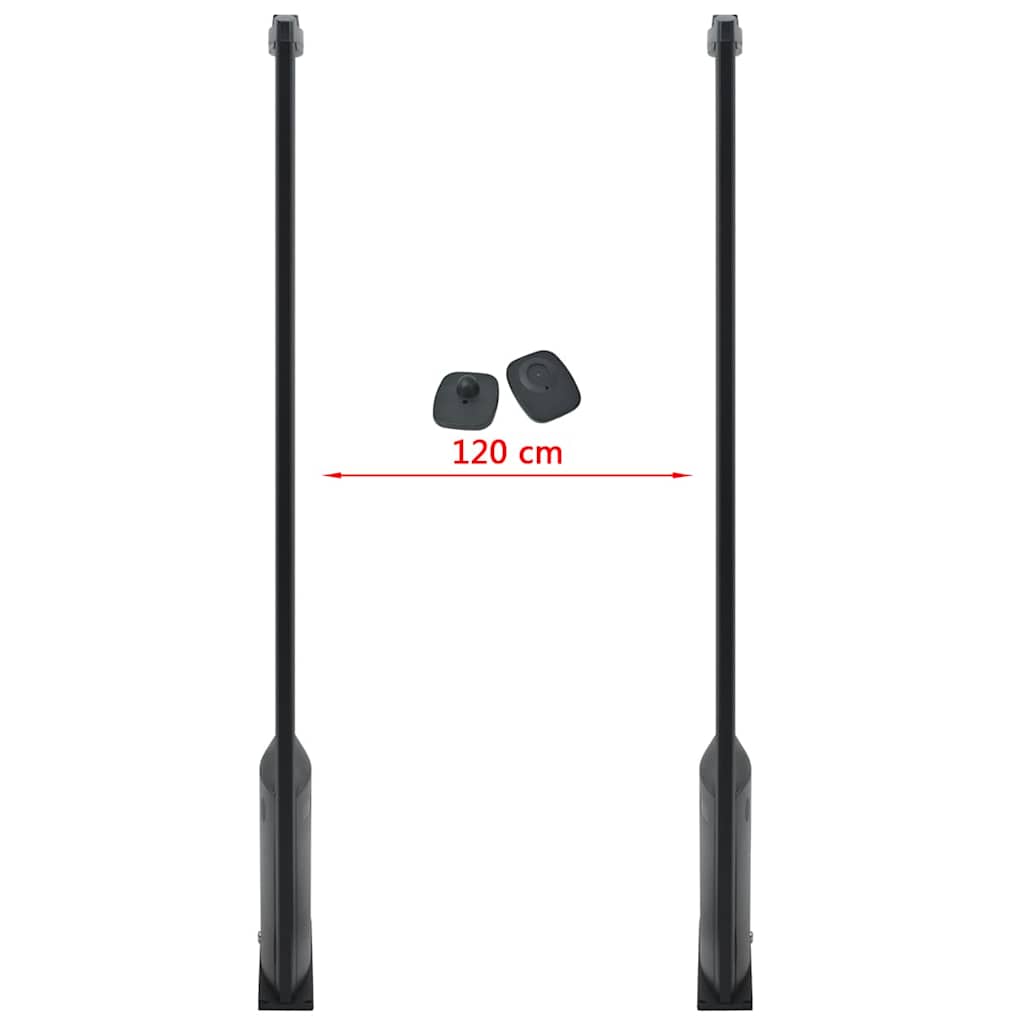 RF Sistema Antitaccheggio 8,2MHz Nero