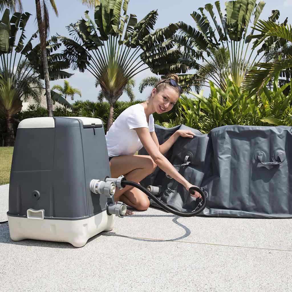 Bestway Lay-Z-Spa Idromassaggio Palm Springs HydroJet con Bordo Vasca