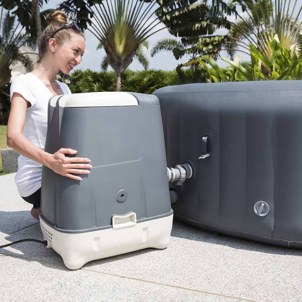 Bestway Lay-Z-Spa Idromassaggio Palm Springs HydroJet con Bordo Vasca
