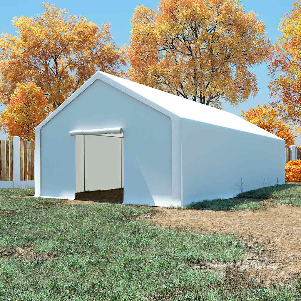 Tenda Capannone in PE 5x10 m Bianca