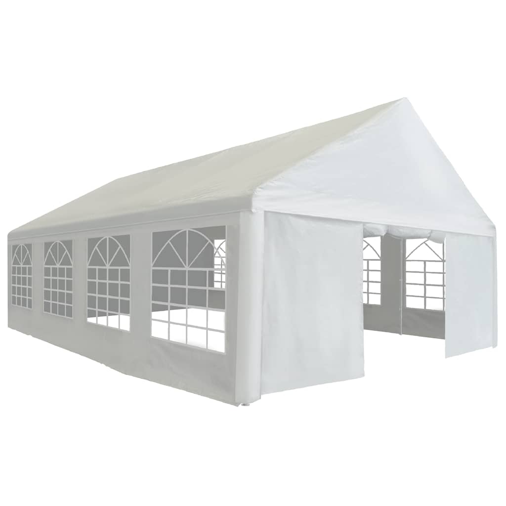 Tendone per Feste in PE 5x8 m Bianco