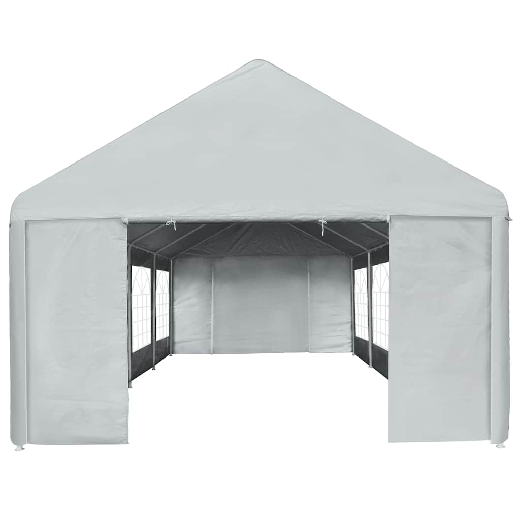 Tendone per Feste in PE 4x8 m Grigio