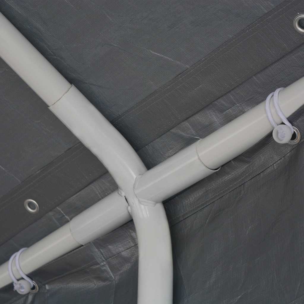 Tendone per Feste in PE 4x8 m Grigio