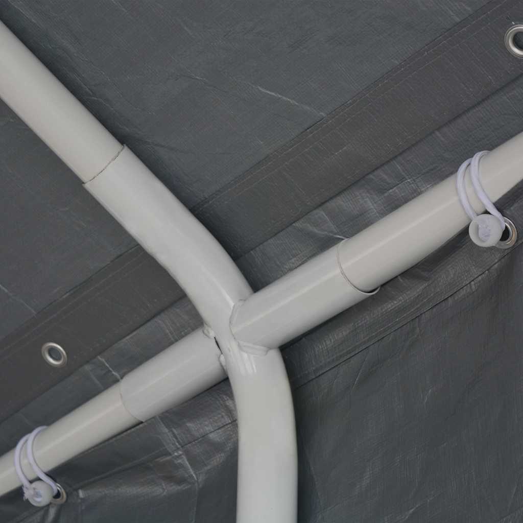 Tendone per Feste in PE 5x10 m Grigio