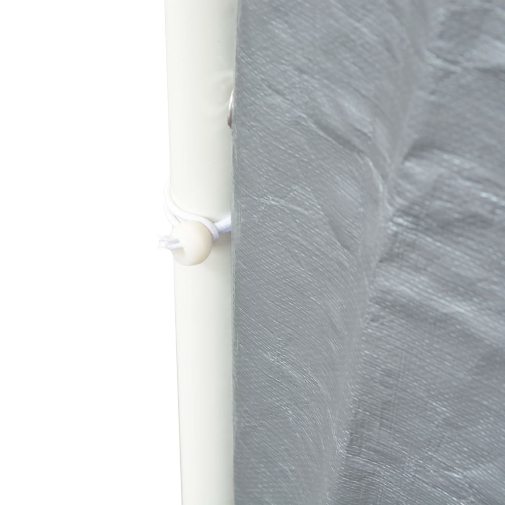 Tendone per Feste in PE 6x12 m Grigio