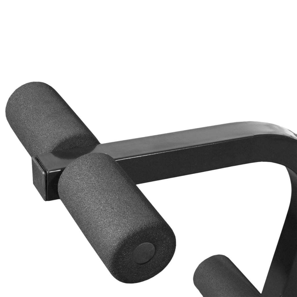 Panca Multifunzione con Bilanciere e Set di Manubri 30,5 kg