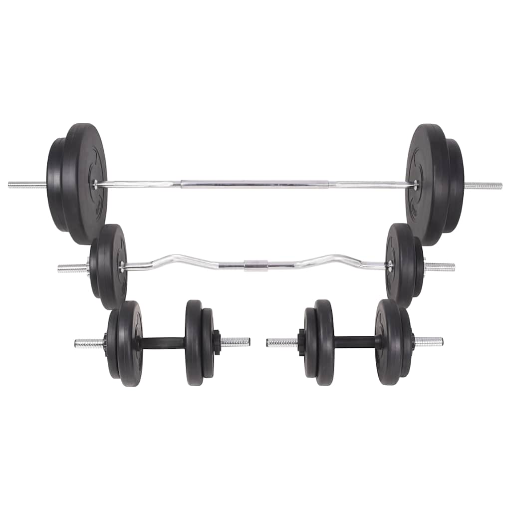 Panca Reclinabile con Rack Bilanciere e Set Manubri 90 kg